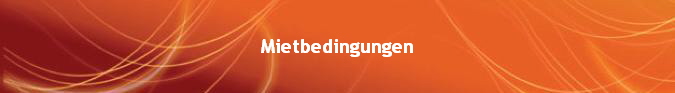 Mietbedingungen